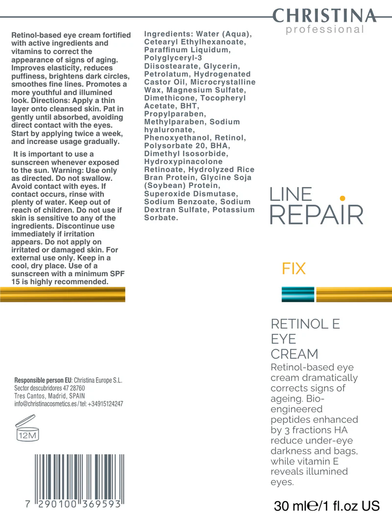 Krem pod oczy z retinolem i witaminą E - obrazek 4