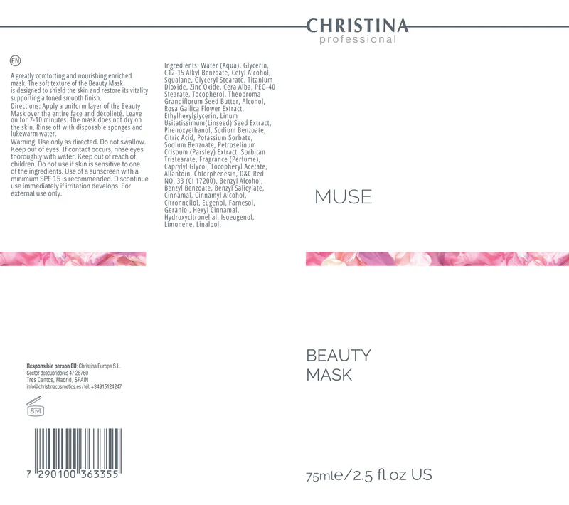 Maska upiększająca z ekstraktem z róży - obrazek 2